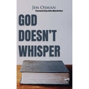 God Doesn't Whisper by Osman, Jim, Like New Used, Free shipping in the US